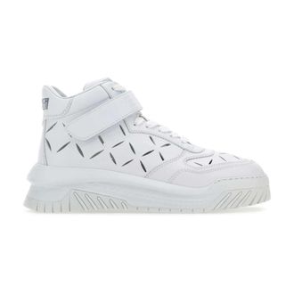 Versace Odissea Sneakers - Heren - Sneakers - Wit - 41 EU - Leer - Schoenen