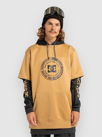 DC Dryden Shred Hoodie geel