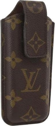 Louis Vuitton Pre-owned Accessories, female, Brown, Size: ONE SIZE Pre-owned Canvas Home-Office