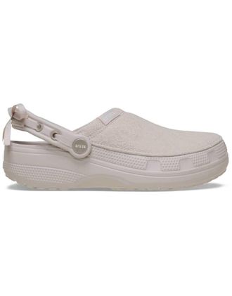 Crocs Crafted - Zoccoli color crema al cacao con pizzo-Marrone
