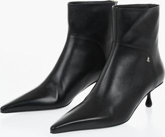 Jimmy Choo London Stivaletti In Pelle A Punta Stretta Tacco 6 cm Jimmy Choo