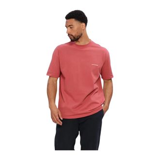 Law Of The Sea Instinct Artwork T-shirt - Heren - Tops - Rood - Maat: M Katoen