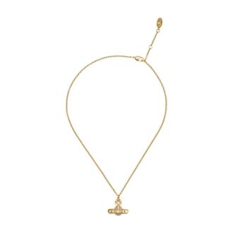 Vivienne Westwood Necklaces, female, Yellow, Size: ONE SIZE Kitty Necklace