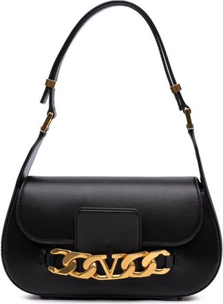 Valentino Pre-owned Valentino Medium Leather Vlogo Chain Shoulder Bag Ladies 5XT448Q67LUC7W4W