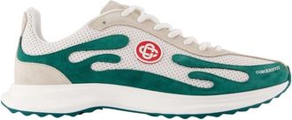 Casablanca Stade Sneaker - Heren - Sneakers - Groen - 42 EU - Polyester - Schoenen