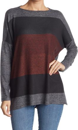 Go Couture Colorblock Top in Pale Rosette at Nordstrom Rack, Size X-Large
