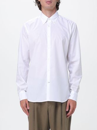 Brooksfield Camicia in cotone Oxford con colletto button-down e logo ricamato