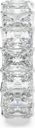 Tilla 14K white gold diamond eternity ring - women - 14kt White Gold/Lab Grown Diamond - 5 - Silver