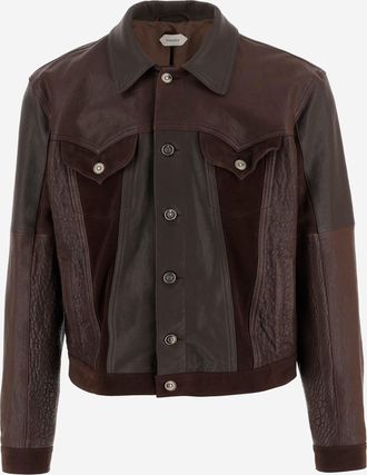 Versace leren jack