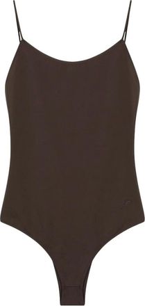 Jacquemus Badmode, Dames, Bruin, L, Le Maillot Cabana