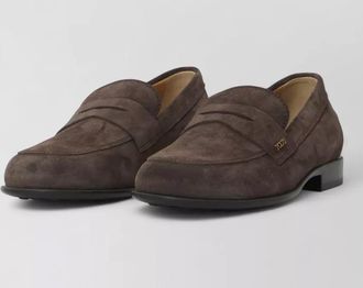 Tod's suede loafers