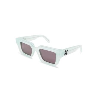 Off-white Green Acetate Sunglasses Stylish Design - unisex - Off White - Sunglasses - Green - 52 MM - Accessories