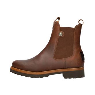 Panama Jack Francesca Igloo Chelsea Laarzen - Dames - Schoenen - Bruin - Maat: 38 EU