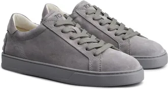 Tod's Suede Lace-Up Sneaker - Grey