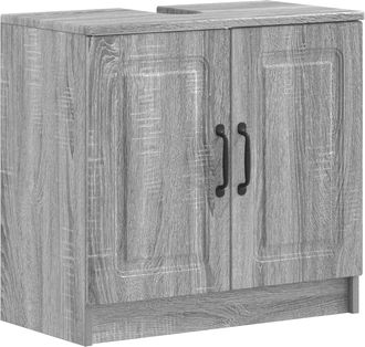 vidaXL Mueble De Lavabo Para Ba&ntilde;o Utrecht Sonoma Gris Vidaxl