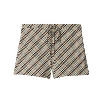 Burberry Shorts Neutro-Donna