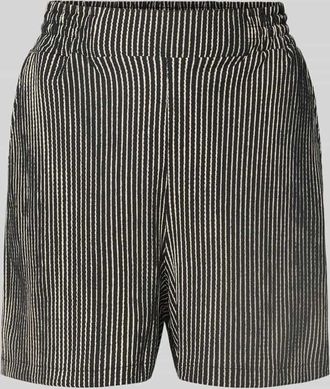 Tom Tailor Denim Relaxed Fit Shorts mit Strukturmuster in Beige, Größe XS