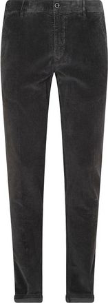 Incotex Slim Fit Corduroy Broeken - Heren - Straight fit broeken - Grijs - W36 - Katoen - Broeken