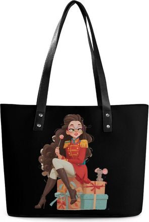 Generic Nutcracker Women Tote Bags for Women Cute Shoulder Purses Handbags