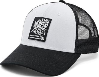 The North Face Graphic Mudder Trucker Traditional Hats TNF White/TNF Black/Places We Love, Polyester