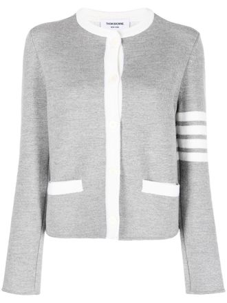 Thom Browne Gestreept vest - Grijs
