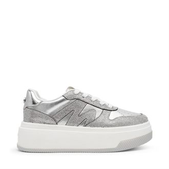 Steve Madden Womens Dynamo R Trai in Silver - Size UK 5