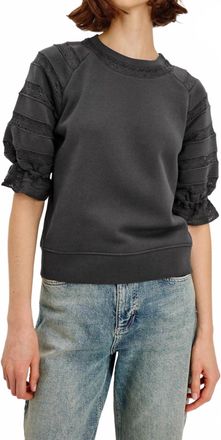 Rails Aggy Top In Washed Black