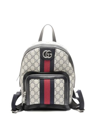 Gucci 2015-2025 logo backpack - Beige