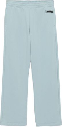Maison Kitsun&eacute; flash fox track pants - Blue