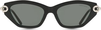Tiffany & Co. TF4231U 8055S4 Womens Sunglasses Black Size 53