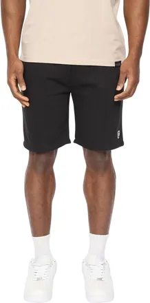 Crosshatch Mannen Bardon Casual Shorts (Zwart)