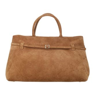 Manu Atelier Dames, Tassen, Bruin, Maat: ONE Size Leer