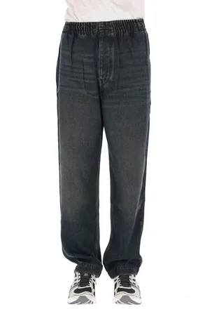 Isabel Marant Timeo Sandblasted Elasticated Waist Jeans
