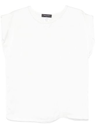 Fabiana Filippi beaded top - White