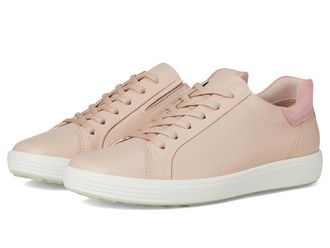 Ecco Soft 7 Easy Slip Sneaker Womens Shoes Rose Dust/Old Rose : EU 42 (US Womens 11-11.5) M, Leather
