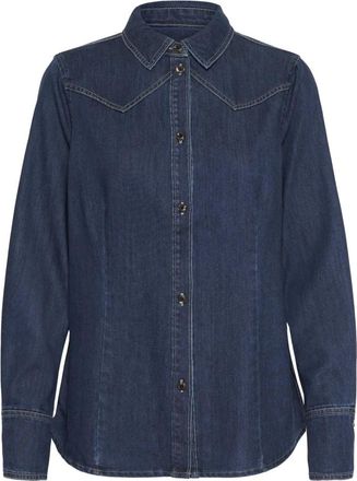 Saint Tropez Donna, Camicette, Blu, XS, new