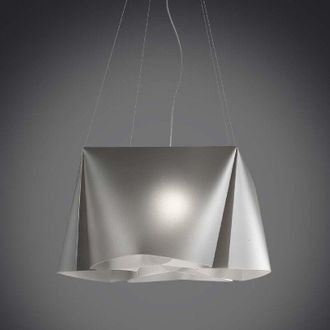 Linea Zero Linea Zero - Wanda Ara&ntilde;a Colgante De Cinco Luces En Plata Polilux Di&aacute;metro 59x H31 Cm