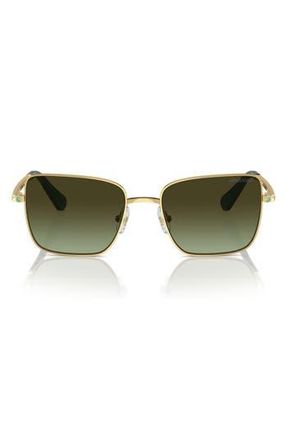 Swarovski 53mm Gradient Round Sunglasses in Gold at Nordstrom Rack
