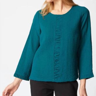 Habitat Express Travel Cindy Top In Juniper