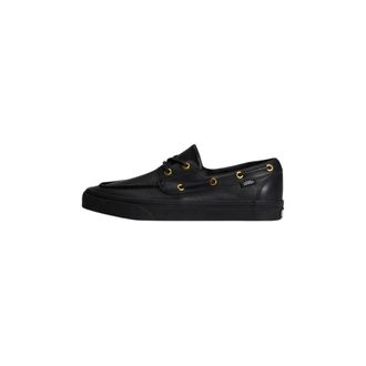 Vans 2-Eyelet Bootshoe - Heren - Bootschoenen - Zwart - 43 EU - Leer - Schoenen