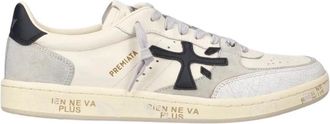 Premiata Bskt Clay 7262 - Heren - Sneakers - Beige - 44 EU - Leer - Schoenen