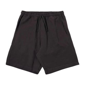 Universal Works Casual Shorts, male, Brown, Size: W32 Simple Short Lyo Linen Mix