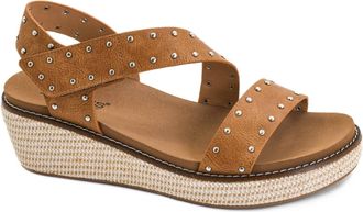 Corkys Footwear Womens Chit Chat Sandals In Brown