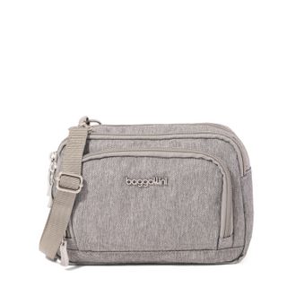 Baggallini Triple Zip Small Convertible Crossbody Bag