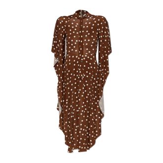 VETEMENTS Dames, Jurken, Bruin, Maat: XS Viscose