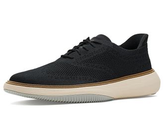 Cole Haan Grand Phaze Stitchlite Quick-on Mens Shoes Black/Natural : 10.5 D - Medium, Textile