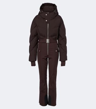 Cordova Ajax belted quilted ski suit