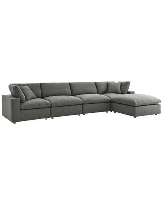ModWay Commix Down-Filled Overstuffed 5Pc Sectional Set