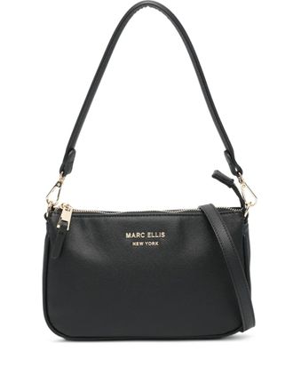 Marc Ellis Lilly shoulder bag - women - Polyurethane/Polyester - One Size - Black
