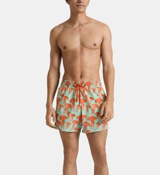 Vilebrequin Stretch Short Swim Trunks in Caribbean at Nordstrom, Size Xx-Large